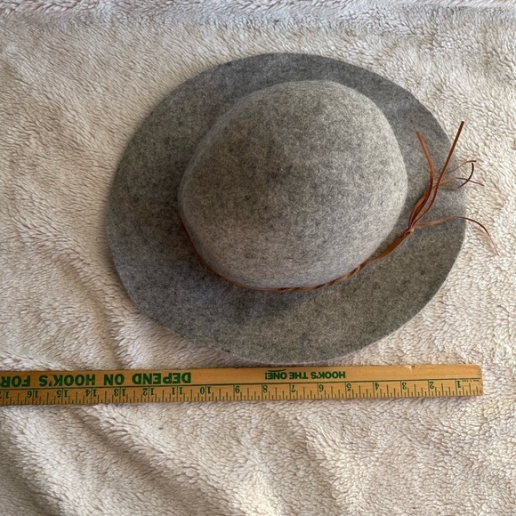 Merona nwt gray wool hat - Picture 2 of 8